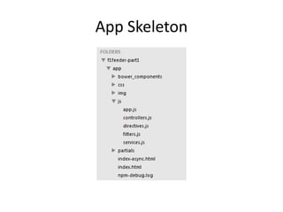 App Skeleton
 