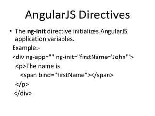 Angular js PPT | PPTX | Web Development | Internet