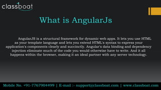 Angular js Classes in Pune | PPT