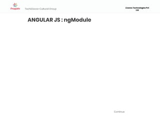 solution: the basics of angularjs - studypool Images... Introduction to Angular JS | PPTX