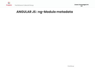 Introduction to Angular JS | PPTX