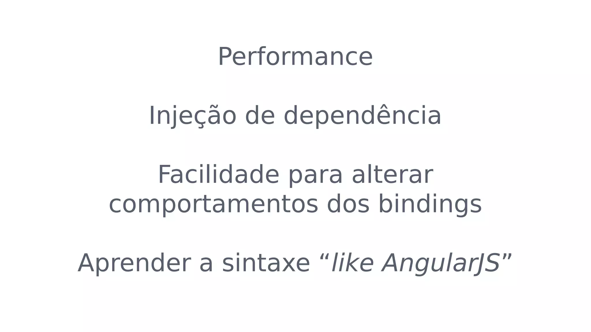 ...ainda faltava algo
COMEÇAMOS BEM, MAS...
 