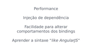 ...ainda faltava algo
COMEÇAMOS BEM, MAS...
 