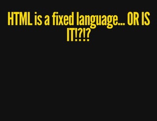 ?!?!TI
SI RO ...egaugnal dexif a si LMTH
 