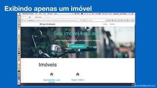 Eduardo Mendes (edumendes@gmail.com)35
Exibindo apenas um imóvel
 