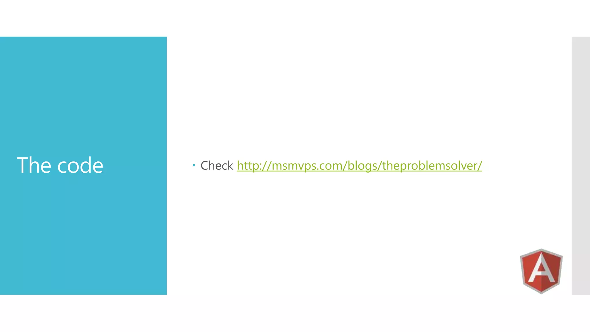 The code  Check http://msmvps.com/blogs/theproblemsolver/ 