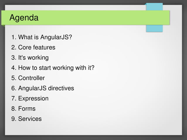 AngularJS | PPT