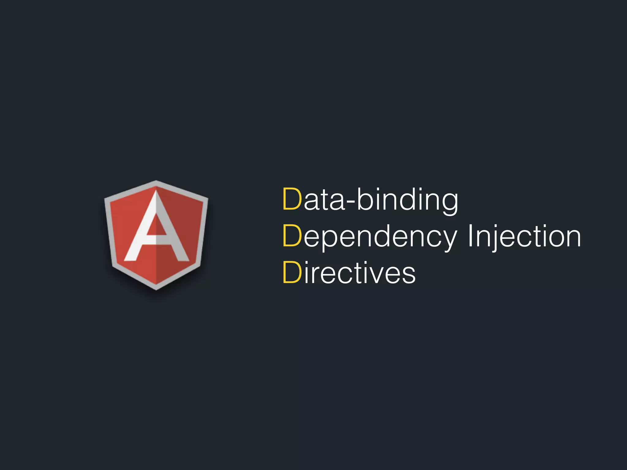 Data-binding Dependency Injection Directives 