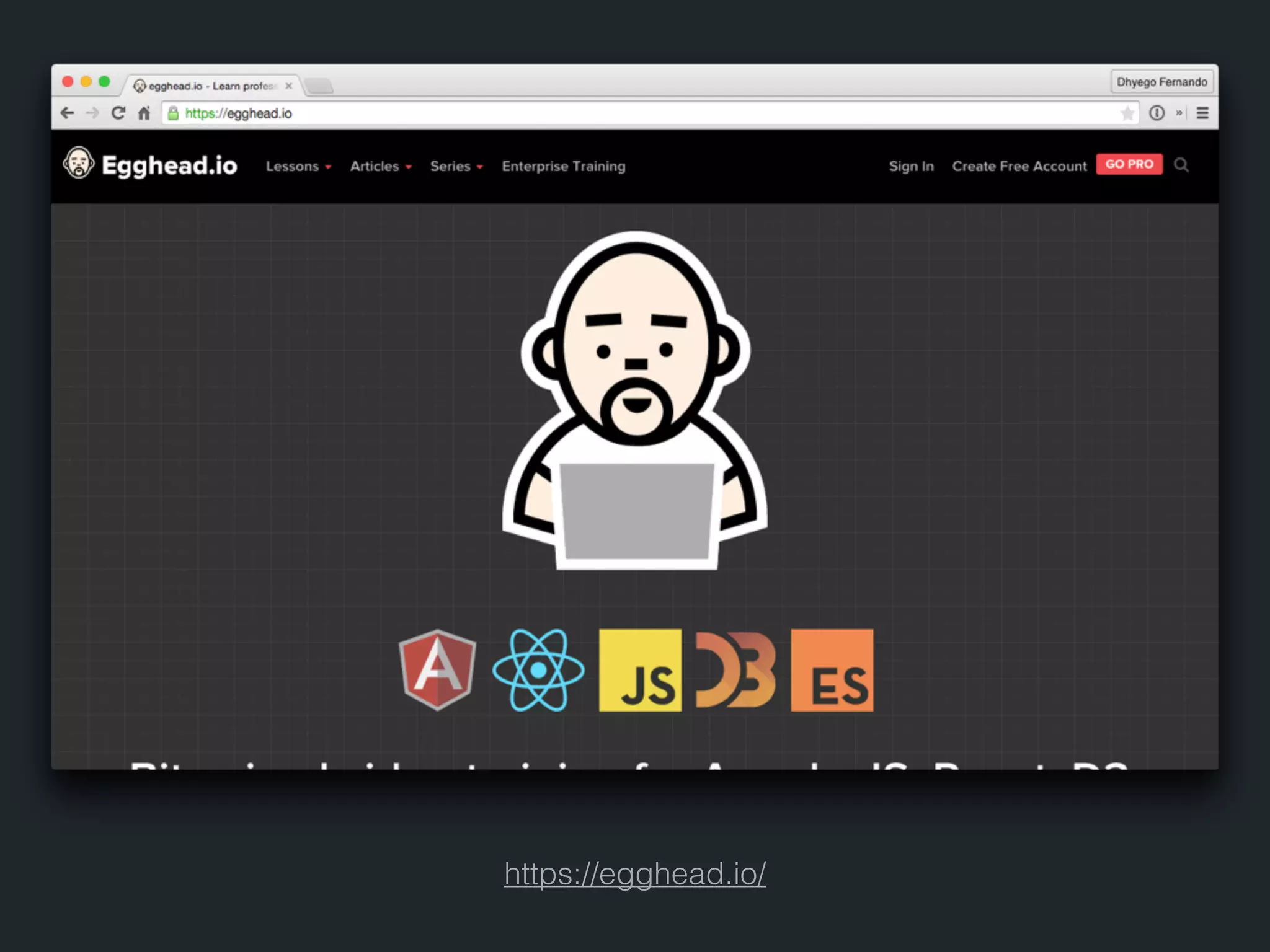 https://egghead.io/ 