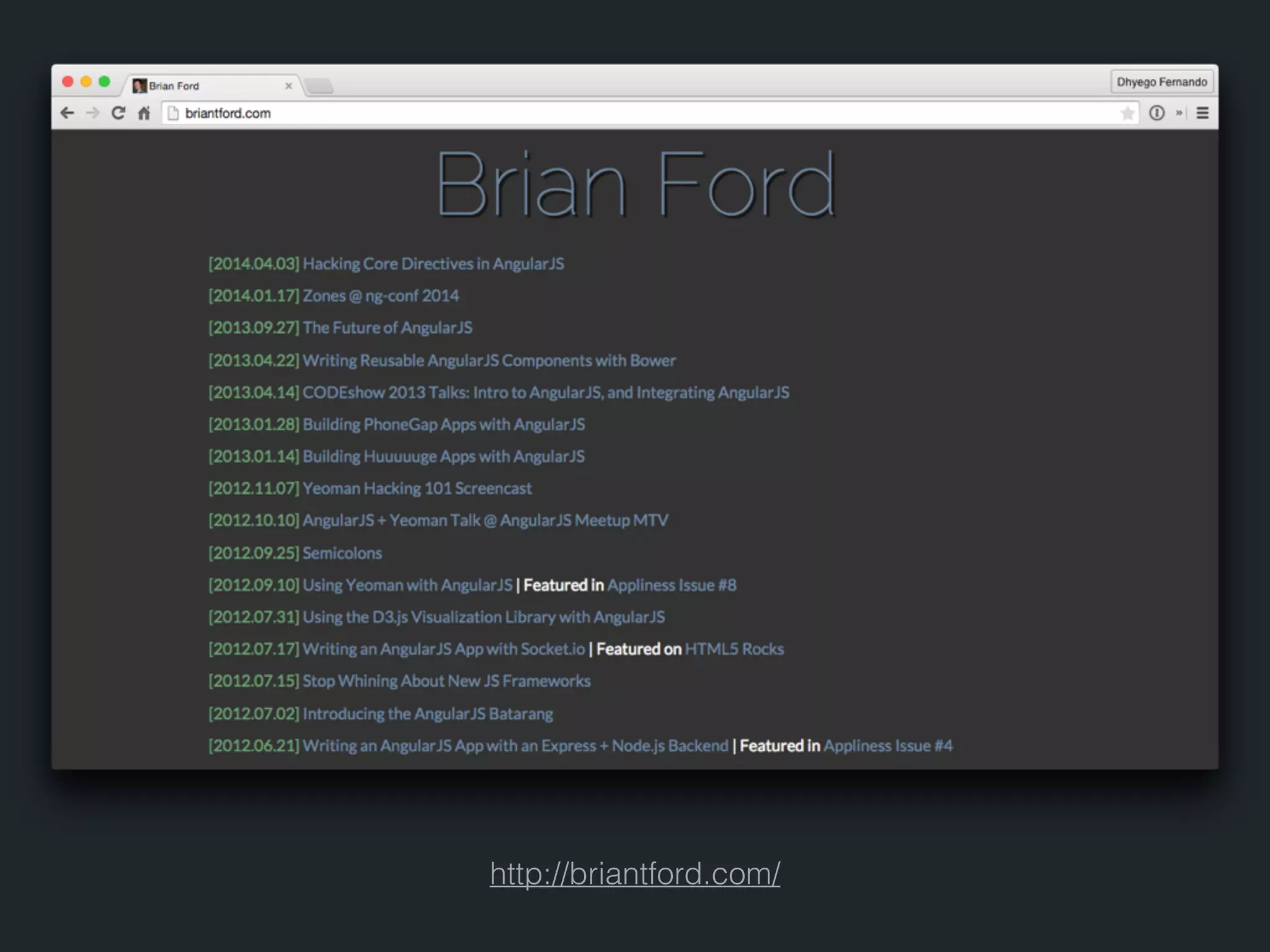 http://briantford.com/ 