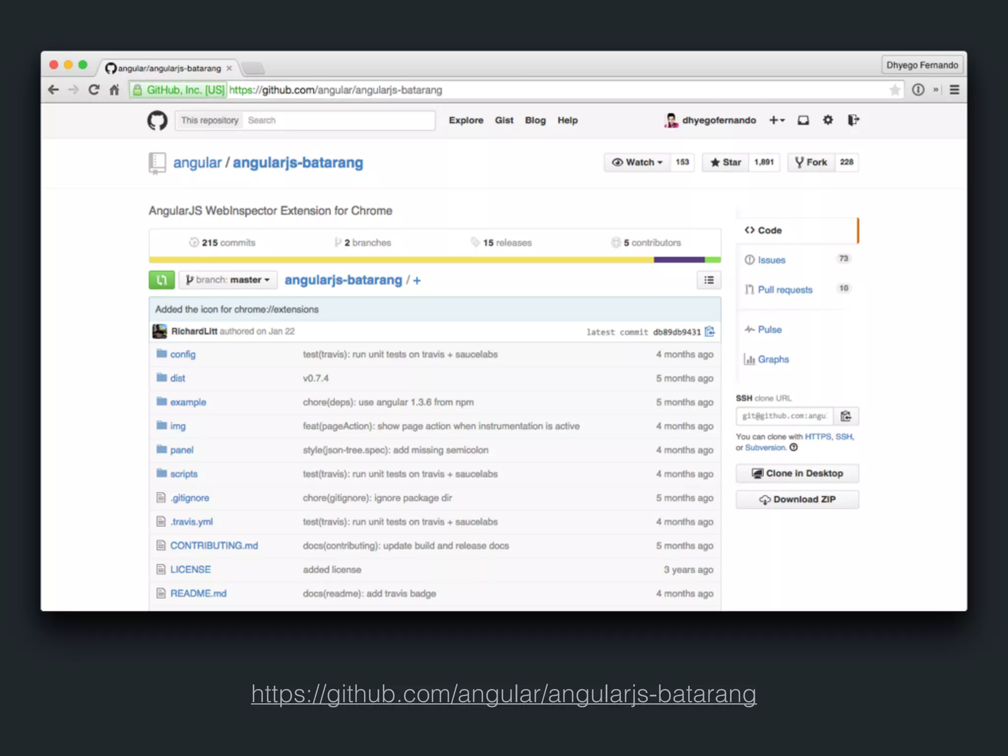 https://github.com/angular/angularjs-batarang 