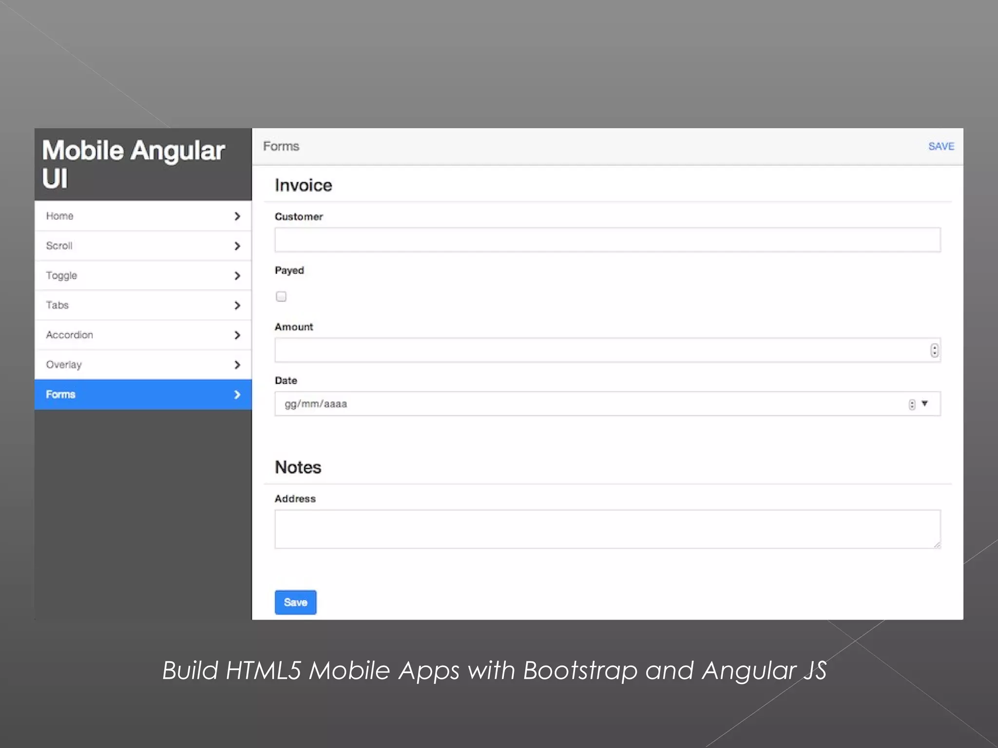 Build HTML5 Mobile Apps with Bootstrap and Angular JS 