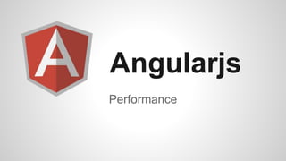 Performance
Angularjs
 