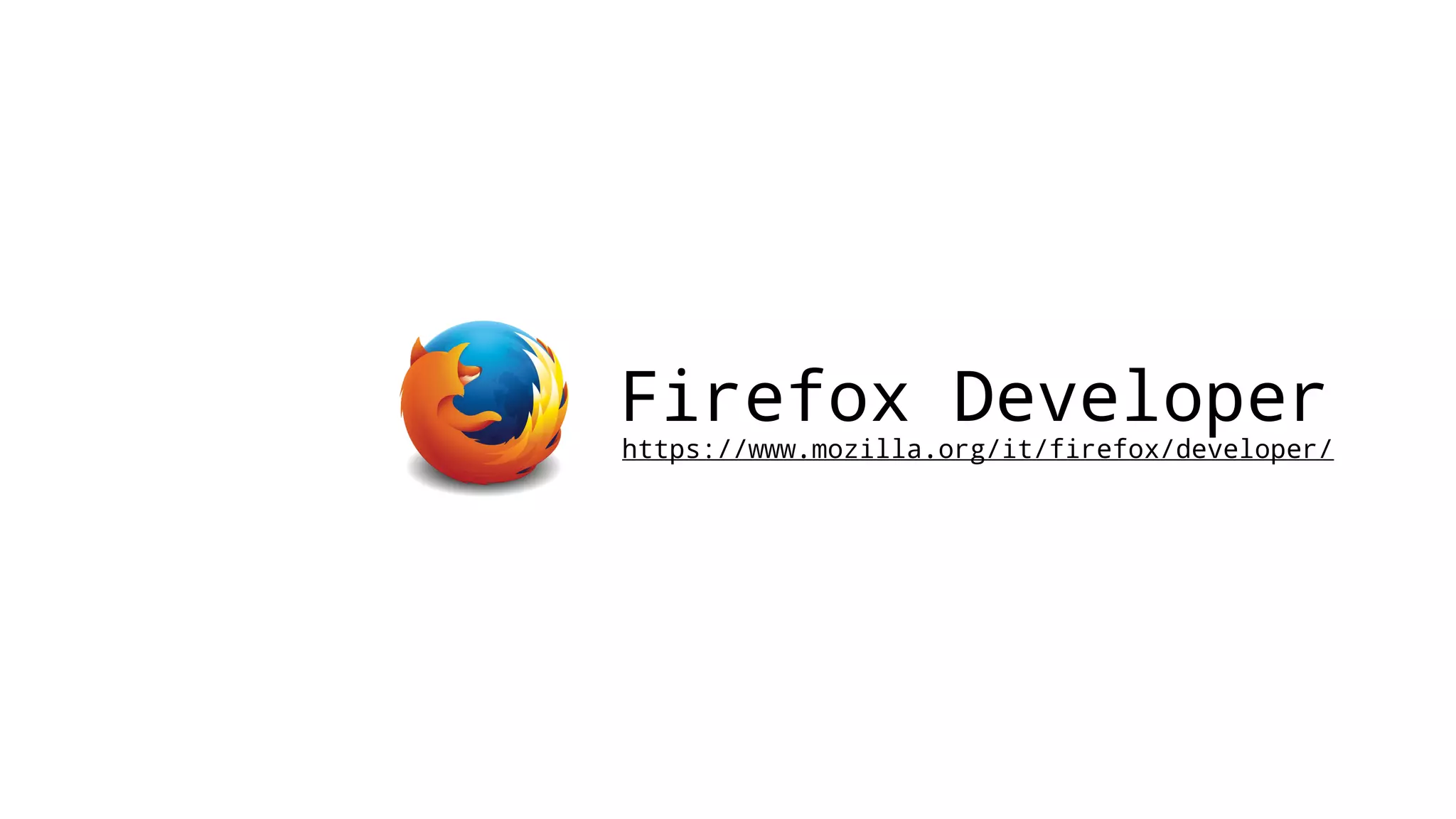 Firefox Developer https://www.mozilla.org/it/firefox/developer/ 