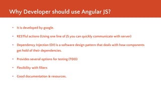 Angular JS - Introduction | PPT