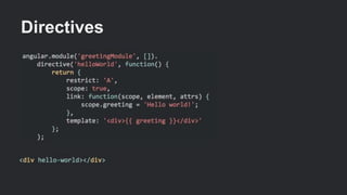 Angular js tutorial slides | PPT