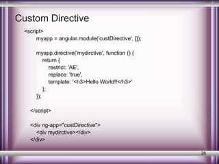 AngularJS | PPTX