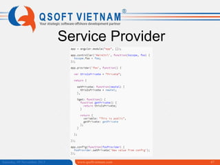 Service Provider

Saturday, 09 November 2013

www.qsoftvietnam.com

47

 