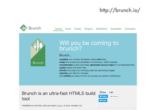 http://brunch.io/
 