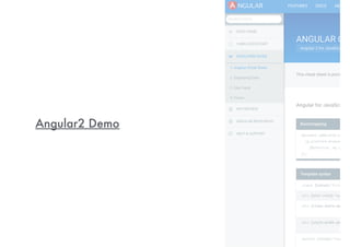 Angular2 Demo
 