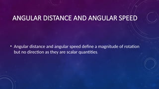 Linear Distance To Angular Distance Angular Kinematics Relationships.pptx Biomechanics II by Susan J. Hall ...