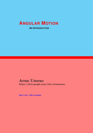 Angular motion | PDF