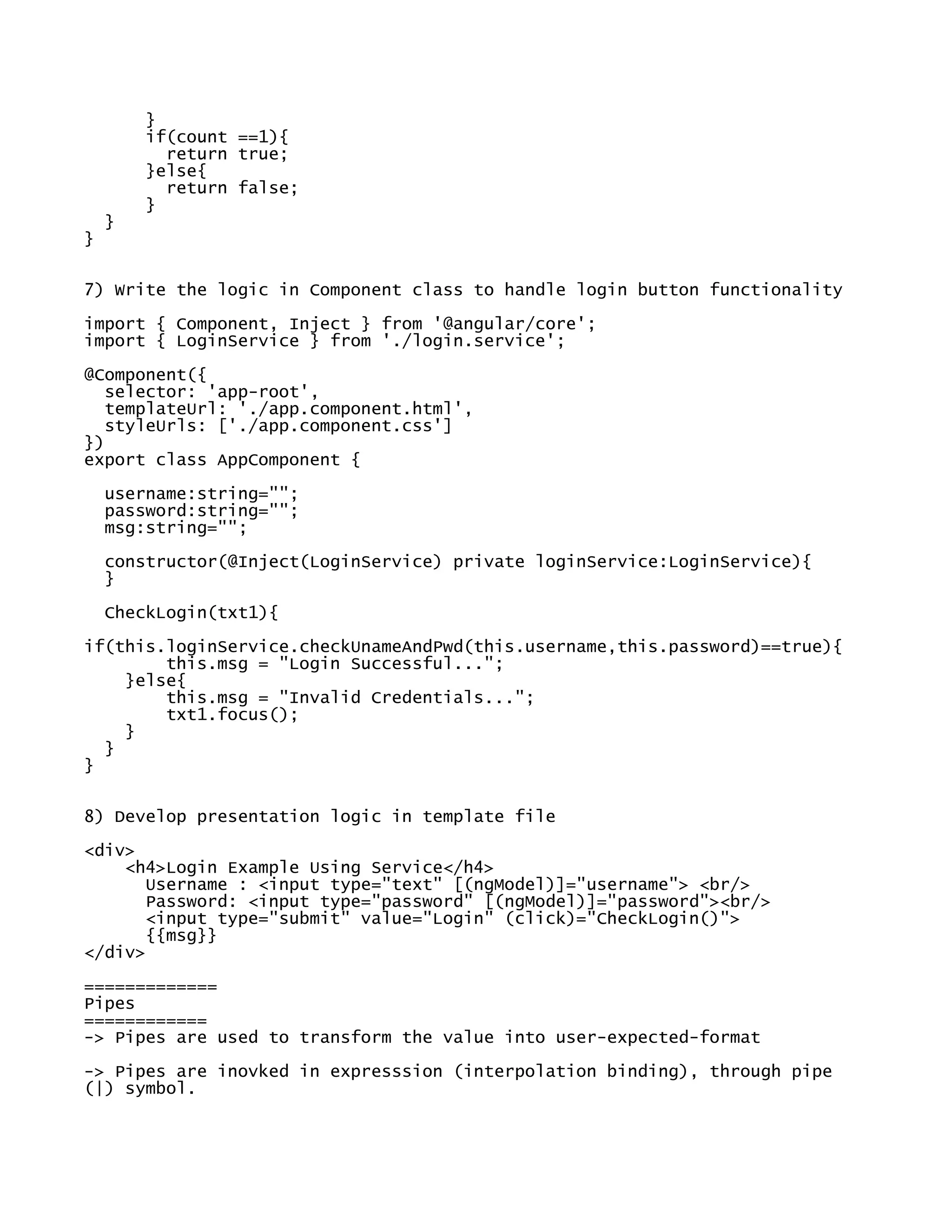 Angular notes pdf