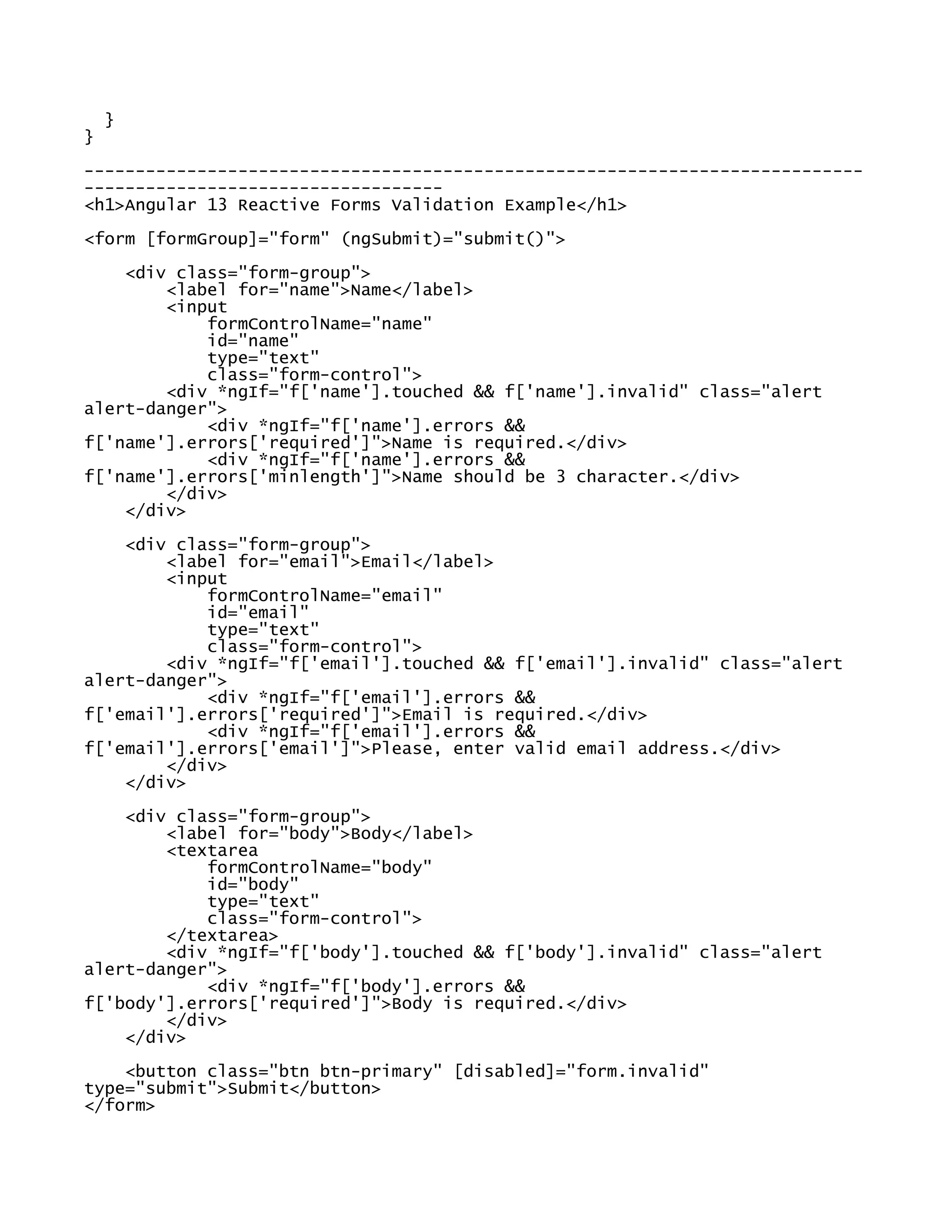 Angular notes pdf