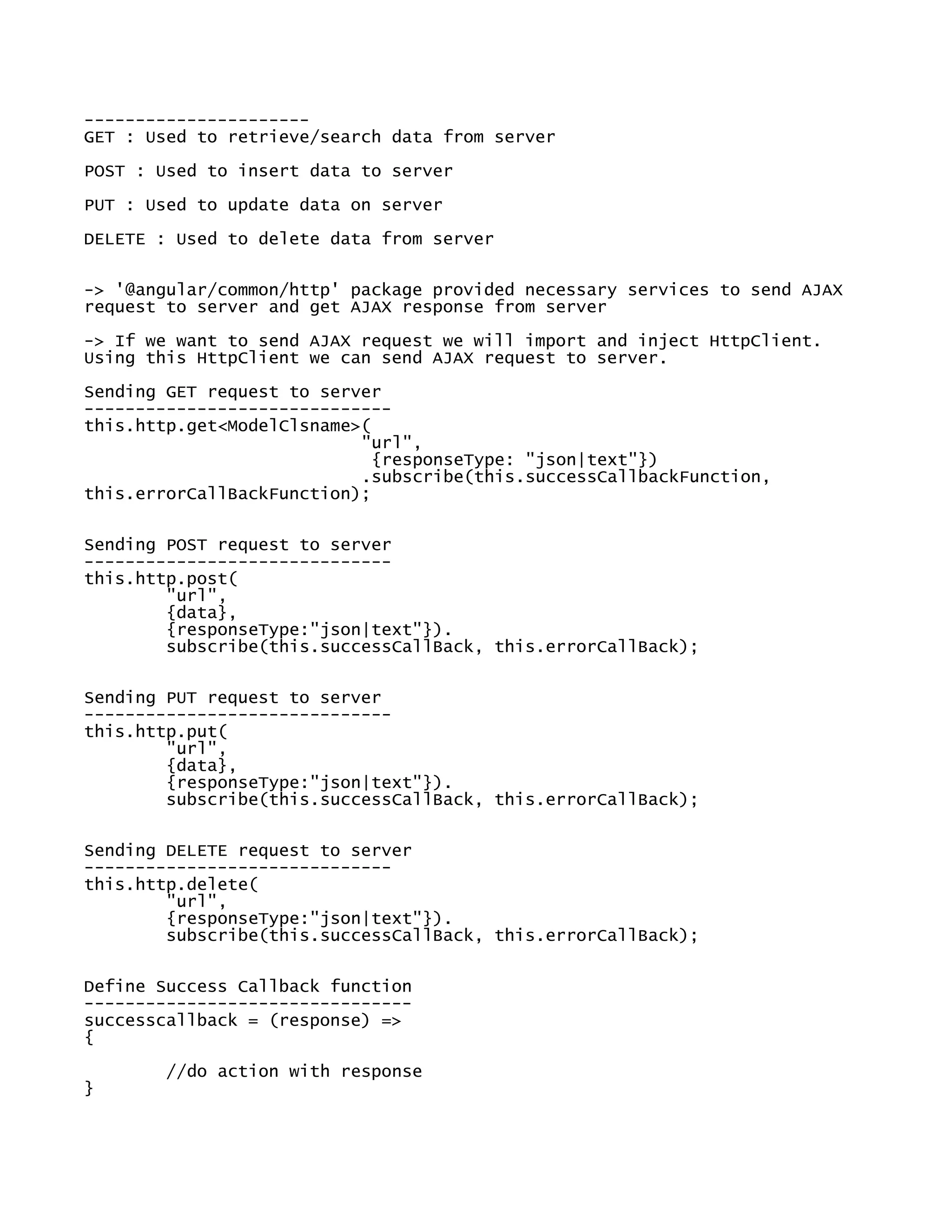 Angular notes pdf