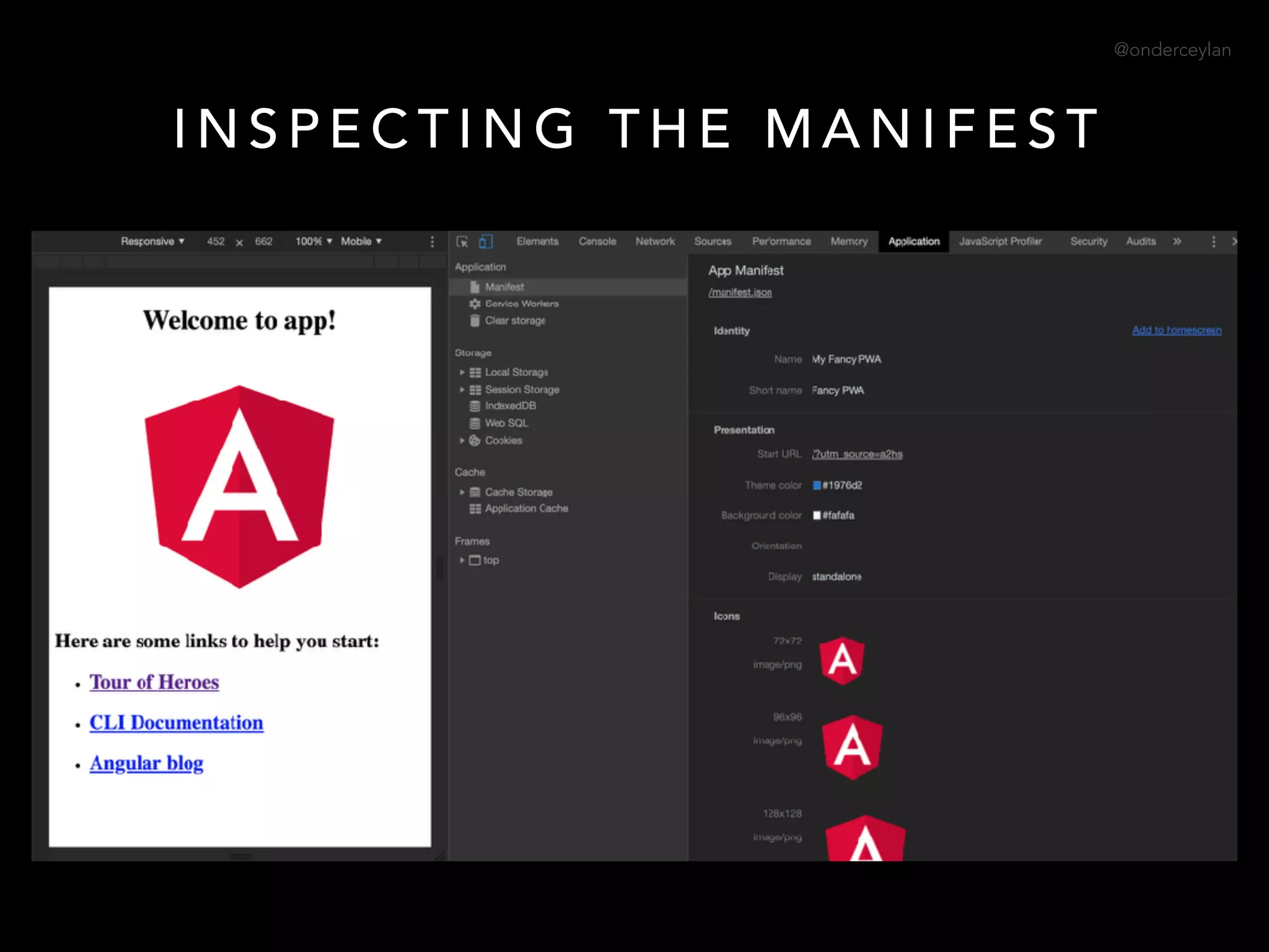 @onderceylan
I N S P E C T I N G T H E M A N I F E S T
 