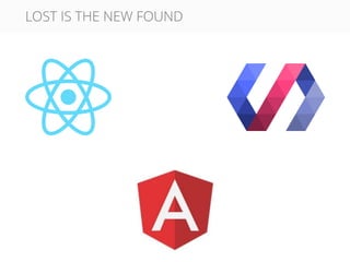 LOST IS THE NEW FOUND
 