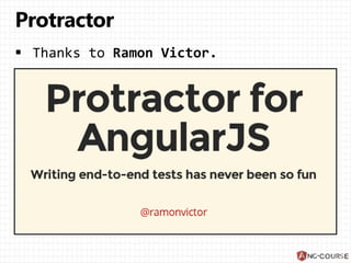 AngularJS Testing