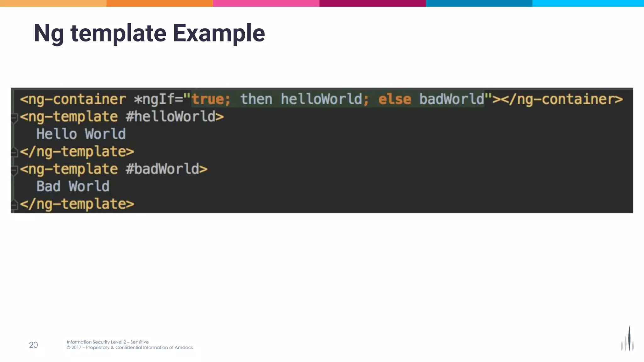 Ng template Example
 