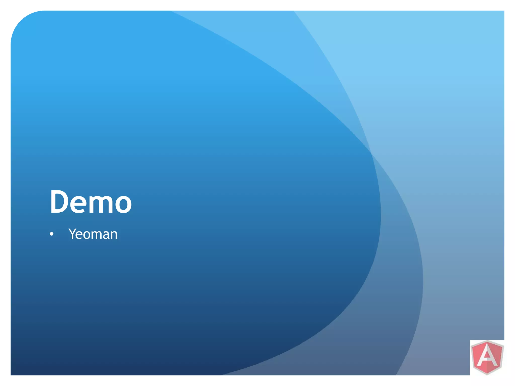 Demo • Yeoman 