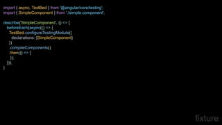 Angular Unit Testing from the Trenches