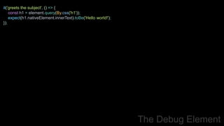 Angular Unit Testing from the Trenches