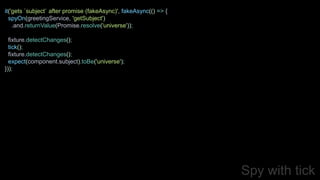 Angular Unit Testing from the Trenches