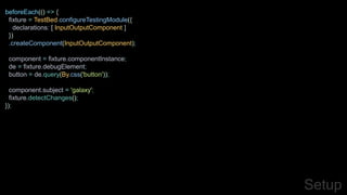 Angular Unit Testing from the Trenches