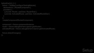 Angular Unit Testing from the Trenches