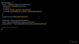 Angular Unit Testing from the Trenches