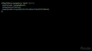 Angular Unit Testing from the Trenches