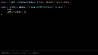 Angular Unit Testing from the Trenches
