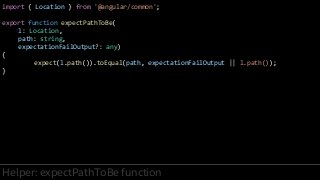 Angular Unit Testing from the Trenches