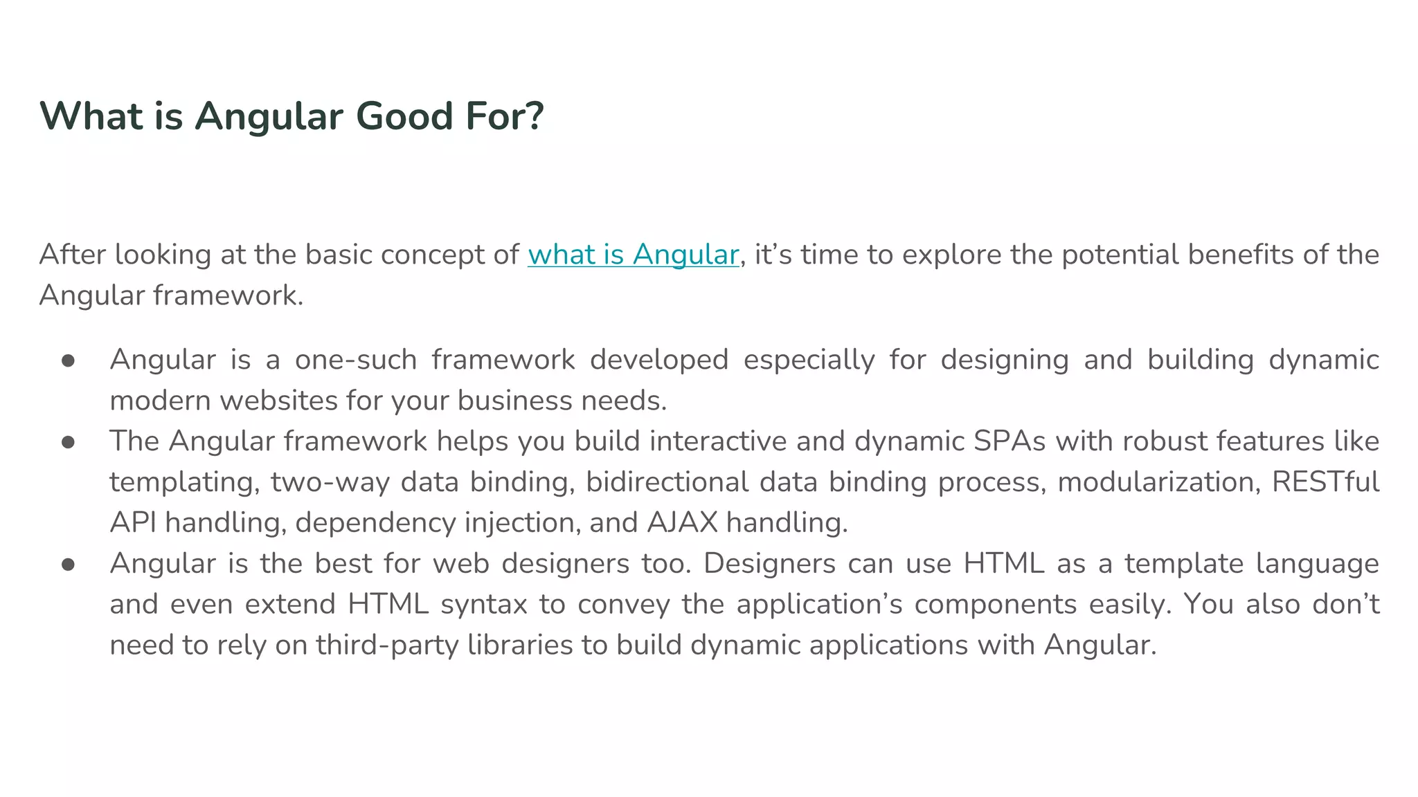 Angular vs React | PPTX