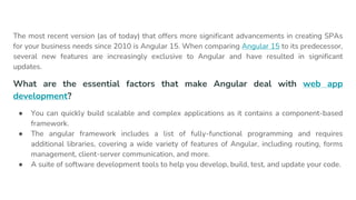 Angular vs React | PPTX