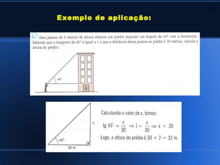 17
Exemplo de aplicação:
 