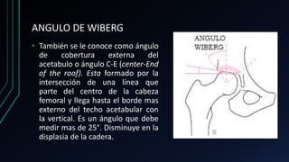 Angulos en traumatologia | PPTX