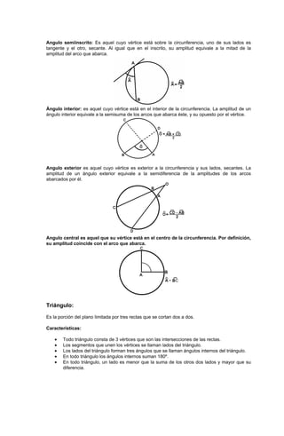 Angulos Triangulos