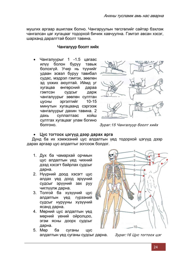 Анхны тусламжийн гарын авлага 2020 | PDF