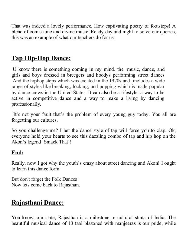 anchoring script for a cultural event anchoring script for a cultural event